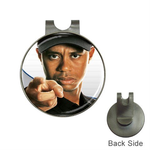 Tiger Woods Ball Marker Hat Clip and Golf Ball Marker NEW