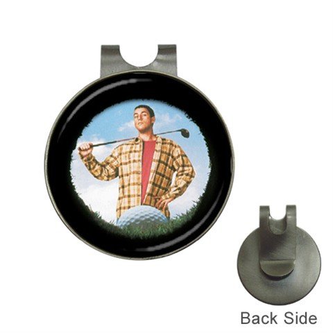 HAPPY GILMORE Movie Golf Ball Marker Hat Clip and Golf Ball Marker NEW 14816254