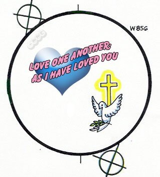 Love One Another as I Have Loved You Button