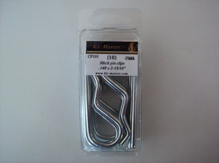 Kit-Master Hitch Pin Clip .148" x 2-15/16" CP101