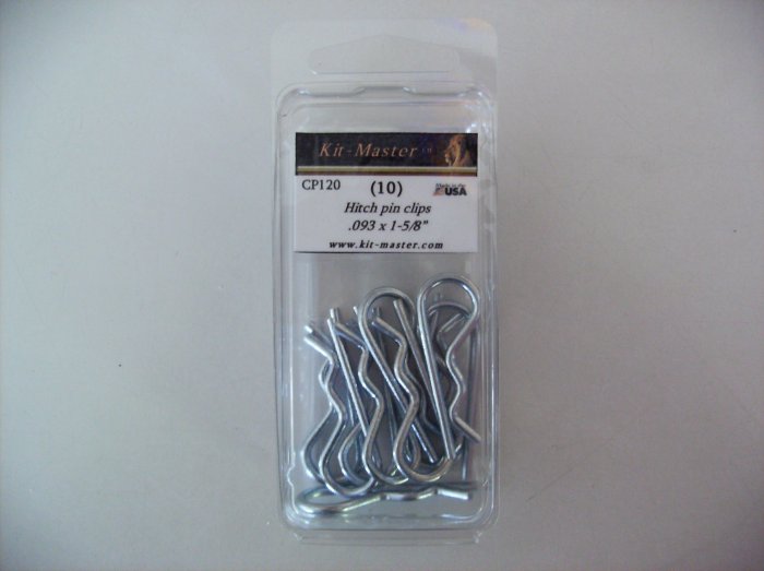 Kit-Master Hitch Pin Clip .093" x 1-5/8" CP120