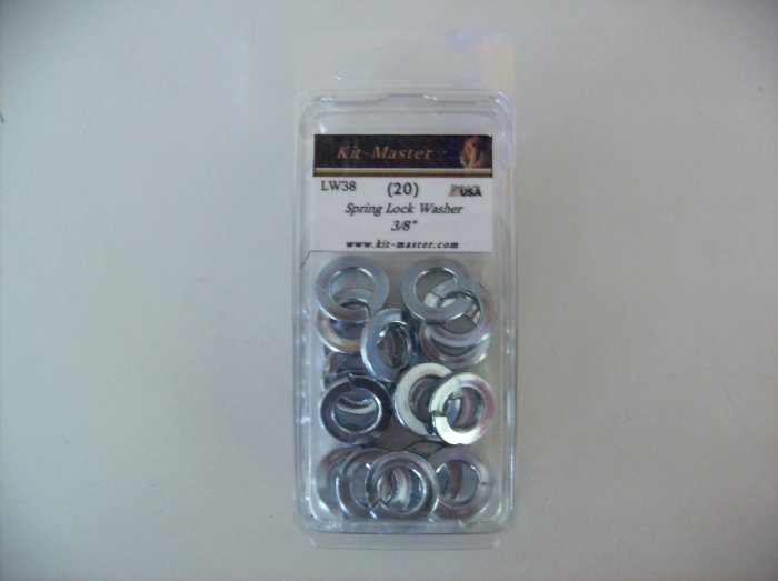 Kit-Master 3/8" Spring Lock Washer LW38