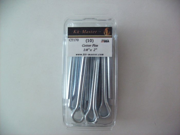 Kit-Master Cotter Pin Kit 1/4" x 2" CT170