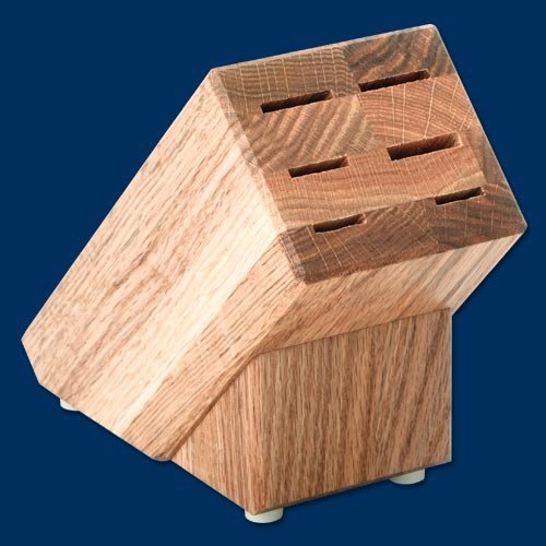 B42 Creative Cuts Oak Knife (Block Only) for 6 knives (Rada Cutlery)