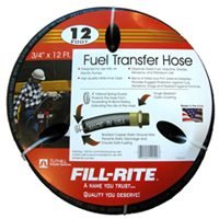 FRH07512 Fill-Rite 3/4" x 12 Ft Fuel Tank Transfer Pump Hose