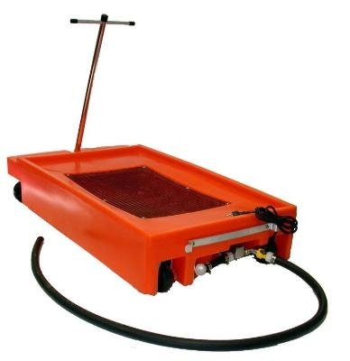 237 Zeeline Low Boy 17 Gallon Oil Drain w/ evacuation kit