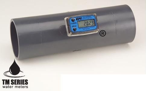 TM400 GPI 4 " (PVC Glue) 60-600 Gpm Digital Water Flow Meter
