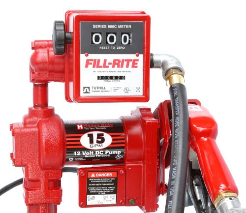 FR1211GA Tuthill/FillRite 12vDC 15 GPM Pump Diesel/Gas Transfer Pump