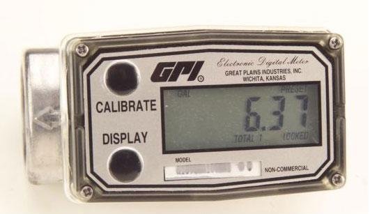 113700-01 GPI 03A31GMME Methanol Meter 3-50 GPM