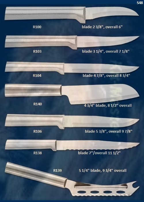 S48 The kitchen Starter Knife Holiday Gift Set (Rada Cutlery)