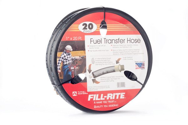 FRH10020 Fill-Rite 1" x 20 Ft Fuel Tank Transfer Pump Hose