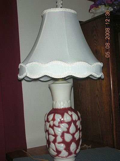 Aladdin Alacite Table Lamp with Original Filial