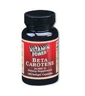 Beta Carotene Softgels 10,000 IU - 100 Capsules