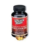 Cod Liver Oil Softgel Capsules - 100 Capsules
