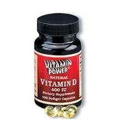 Vitamin D Softgel caps 400 IU - 250 Capsules