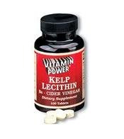 Kelp Lecithin B6 plus Cider Vinegar - 100 Tablets
