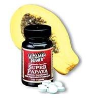 Super Papaya Chewable Tabs - 250 Tablets