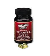 Natural Vitamin E 400 IU - 100 Softgels