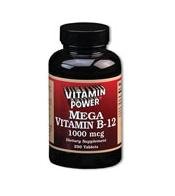 Mega B-12 1000 mcg - 100 Tablets