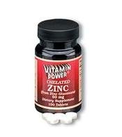 Chelated Zinc 50 mg - 100 Tablets