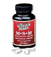 M.S.M 1177 mg (Methyl Sulfonylmethane) - 90 Tablets