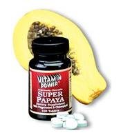 Super Papaya - 100 Chewable Tablets