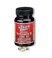 Natural Vitamin E 100 IU - 100 Softgels