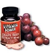 Grape Seed Extract 90 mg - 30 Capsules