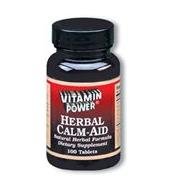 Herbal Calm Aid (with Valerian Root Extract) - 100 Tablets