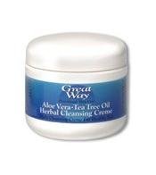 Aloe Vera Tea Tree Oil Cleansing Creme - 4 oz