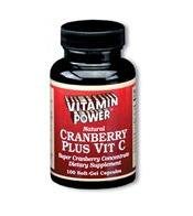 Cranberry Plus Caps (with Vitamin C - 100mg) - 100 Capsules