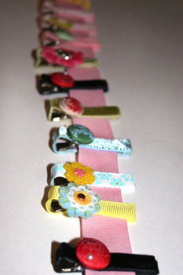 The vintage alligator clip collection