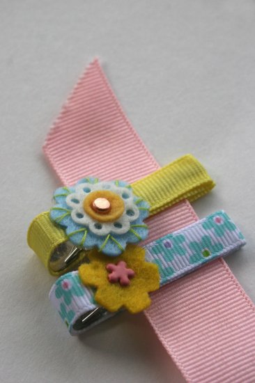 Set of two retro alligator clips