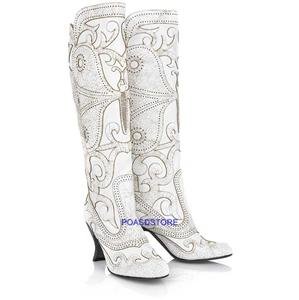 ANNA SUI BUTTERFLY BOOTS,SIZE IT 39,US 9