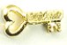 Gold Key Charm