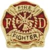 Firefighter Logo Charm