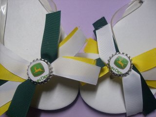 John Deere Flip Flops