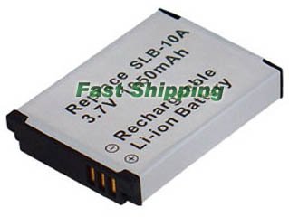 Samsung SLB-10A Li-ion Rechargeable Camera Battery