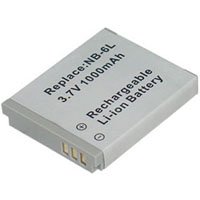 New Canon Battery Pack NB-6L, NB6L, NB-6LH, 1 Year Warranty