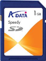 A-Data 1GB 30X Speedy SD Card - Secure Digital