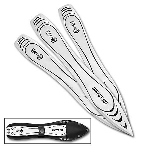 Bullseye Triple Throwing Knife Set