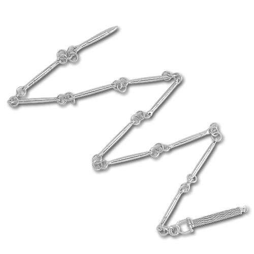 Professional Metal Chain Whip - 5 1/2 Foot