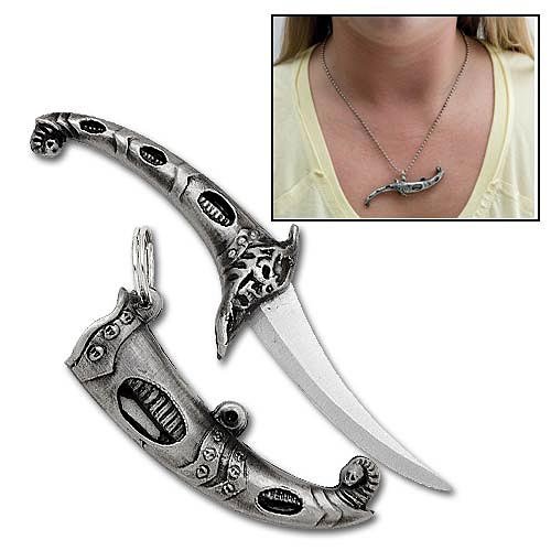 Dragon Bowie Knife Necklace