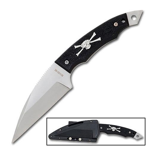 Pirate Skull & Crossbones Knife with Sheath