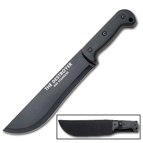 The Destroyer Bowie Knife with Sheath