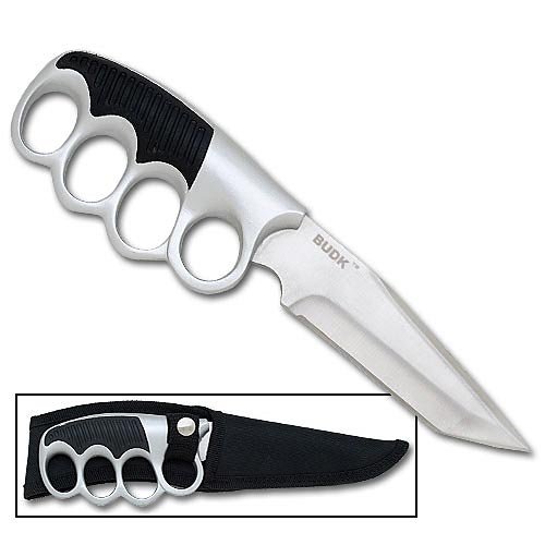Military Warrior Trench Knuckle Knife with Sheath