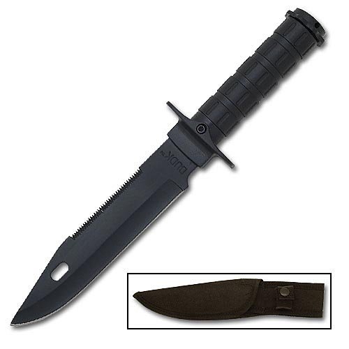 Military Survival Knife and Sheath