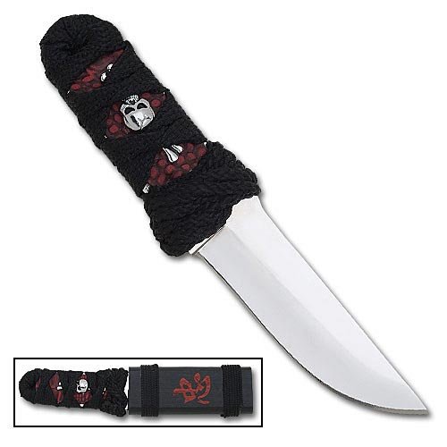 Tanto Skull Dagger with Sheath