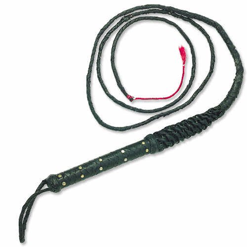 8 Foot Leather Bull Whip