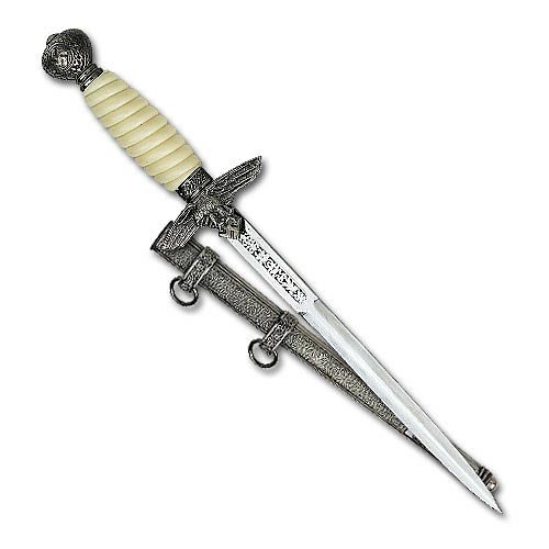 German Luftwaffe Navy Officer Dagger with Sheath